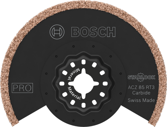 Cuchilla de segmento de lechada Bosch PRO ACZ 85 RT3 de 85 mm.